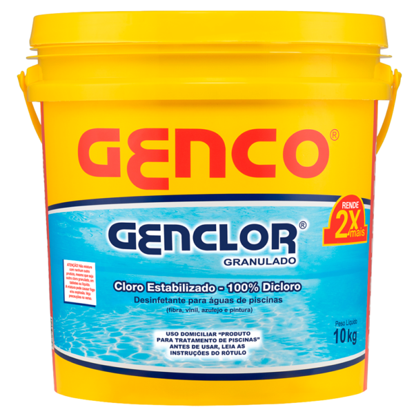 CLORO GRANULADO GENCLOR 10KG GENCO