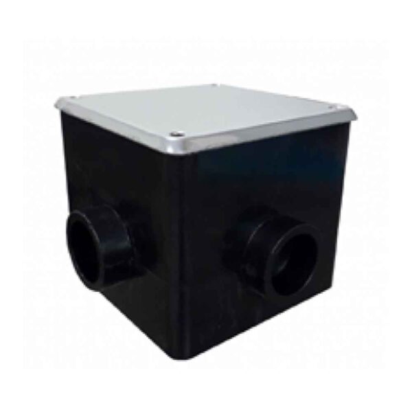 CAIXA DE PASSAGEM TAMPA INOX BRUSTEC
